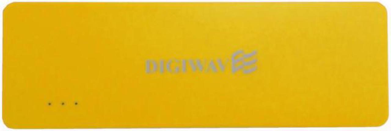 Digiwave DCP1030Y 3000 mAh Portable Smart Power Bank (Yellow)