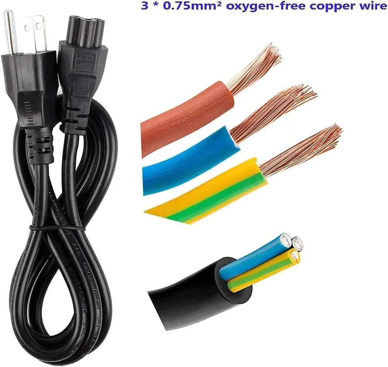 Alt view image 4 of 6 - DTK 60W 19V 3.16A AC Laptop Adapter Charger for Samsung RV510 RV515 RV520 S3510 S3511 S3710 Power Cord Note: Connector Size: 5.5 X 3.0mm