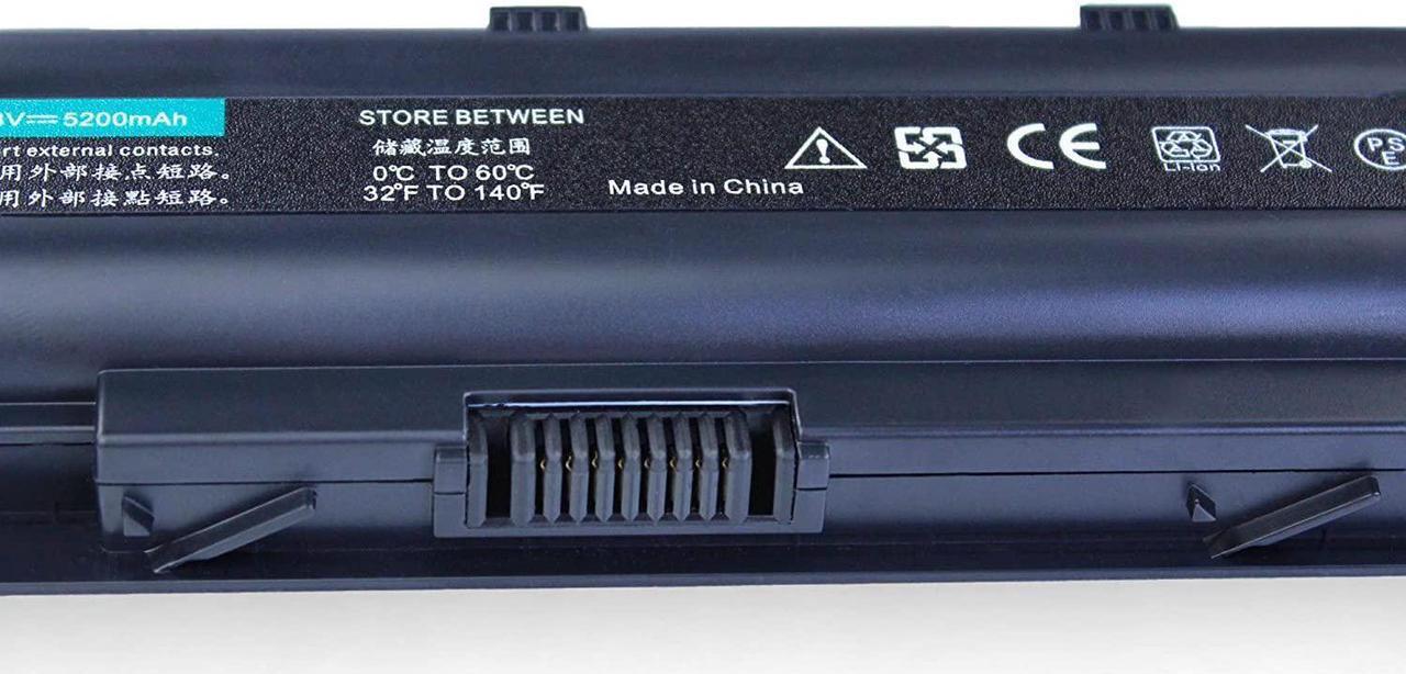 Alt view image 4 of 7 - DTK MU06 593553-001 593554-001 636631-001 Laptop Battery for HP G62 G72 Pavilion G4 G6 G7 DM4 DV6-3000 DV6-4000 Presario CQ42 CQ56 CQ57 Notebook HSTNN-Q62C HSTNN-LB0W