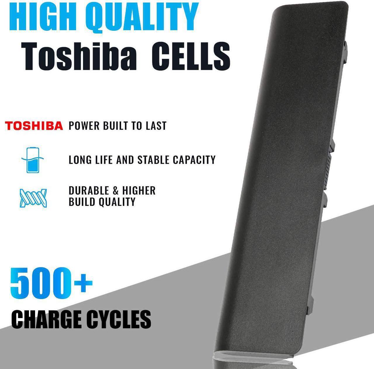 Alt view image 3 of 7 - Tinkon 10.8V 48WH PA5024U-1BRS Battery Replace for Toshiba Satellite C55-A C55T C855 C855D L855 L875 S855 P855 Series C55-A5300 P855-S5312 PA5109U-1BRS Laptop
