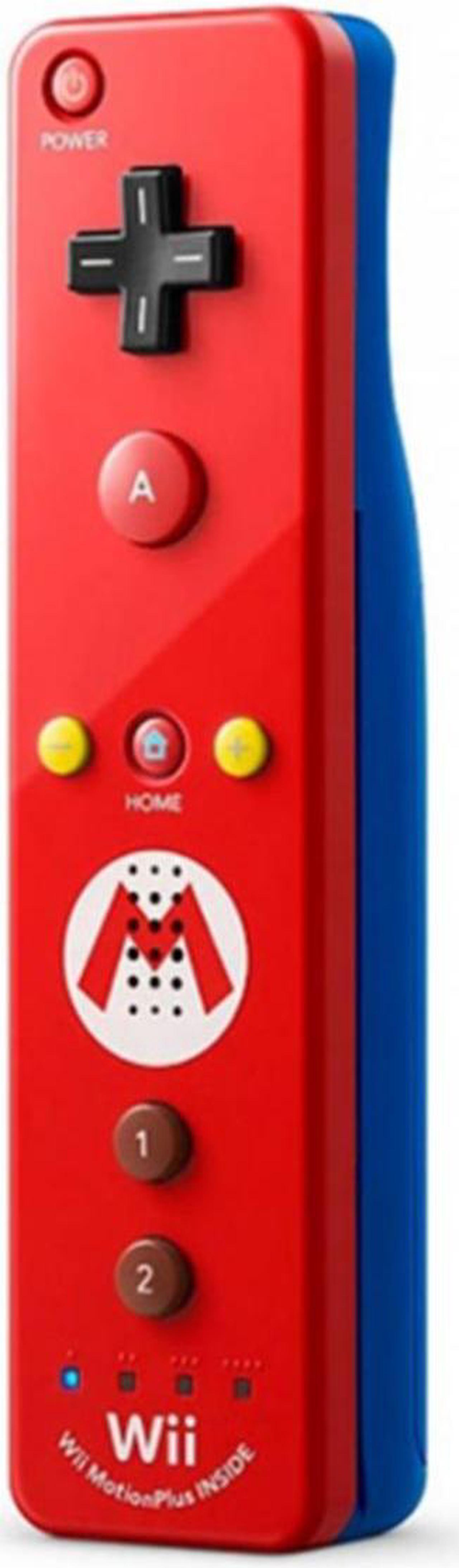Main image of Nintendo Wii Motion Remote Plus (Red / Mario)