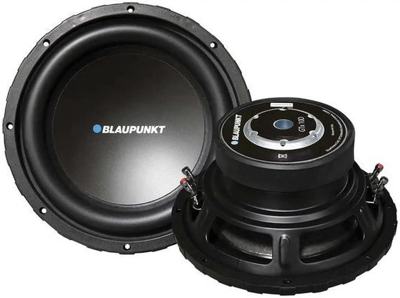 Alt view image 5 of 6 - blaupunkt gtx10d 10" car subwoofer non pressed paper cone 1350 watts asv coils