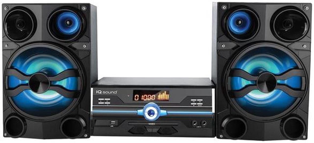 Alt view image 2 of 19 - Supersonic IQ Sound IQ-9000BT HiFi Multimedia Audio System with Bluetooth and AUX/USB/Mic Inputs