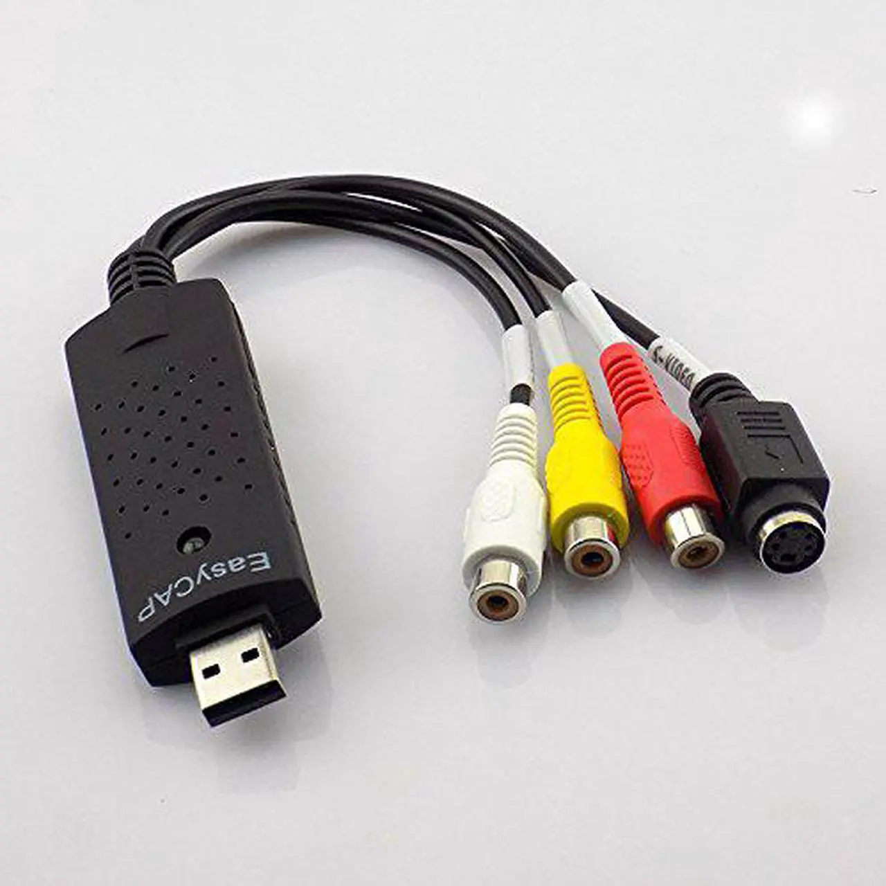 Alt view image 2 of 6 - EasyCap Video DVR USB 2.0 Video Adapter USB 2.0 Capture Card Video TV DVD VHS Audio Capture Card 3 in 1 VHS to DVD Adapter Converter PC PS3 XBOX for win 7 8 32 64