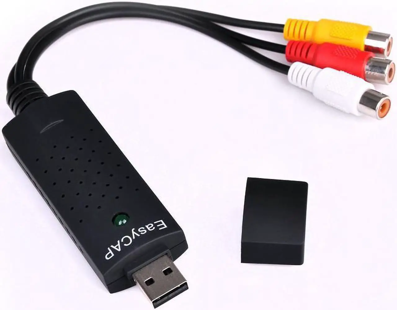 Main image of EasyCap Video DVR USB 2.0 Video Adapter USB 2.0 Capture Card Video TV DVD VHS Audio Capture Card 3 in 1 VHS to DVD Adapter Converter PC PS3 XBOX for win 7 8 32 64