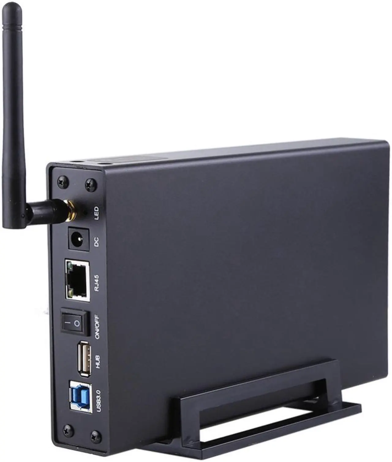 Main image of KuWfi U35WF USB3.0 Wireless Hard Drive Case with wifi hdd enclosure 3.5" Wireless Repeater WiFi Storage WIFI hard disk box RJ45