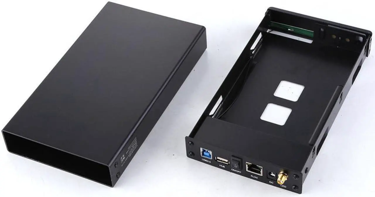 Alt view image 6 of 7 - KuWfi U35WF USB3.0 Wireless Hard Drive Case with wifi hdd enclosure 3.5" Wireless Repeater WiFi Storage WIFI hard disk box RJ45