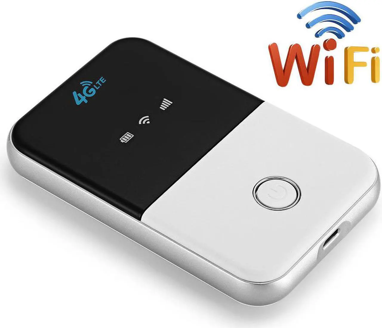 Alt view image 6 of 6 - KuWFi MF901 4G wiFi Router Unlocked Travel Partner 4G LTE Wireless 4G Router with SIM Card Slot Support LTE FDD B1/B3/B5 Support AT&T and U.S. Cellular 4G