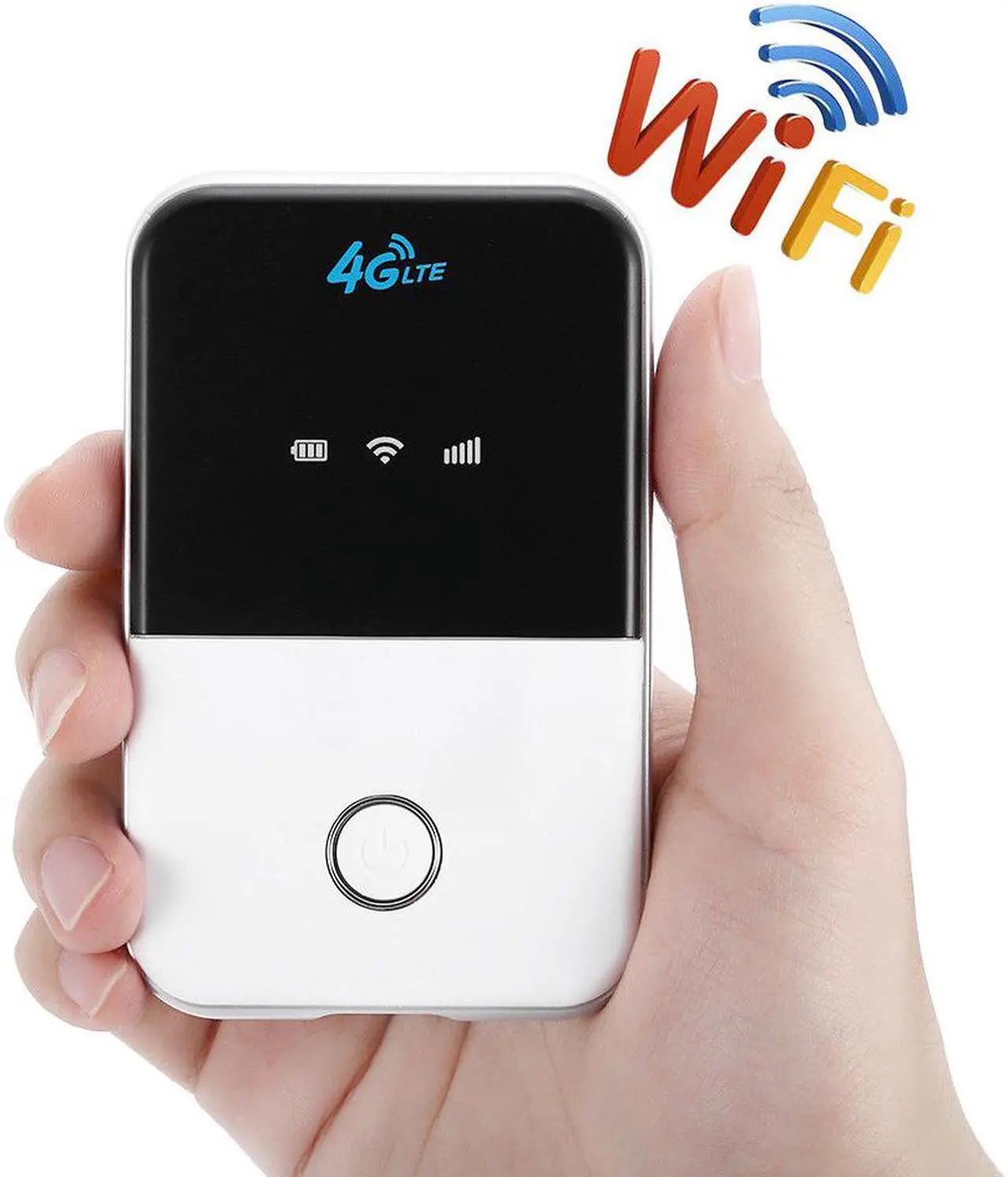 Alt view image 3 of 6 - KuWFi MF901 4G wiFi Router Unlocked Travel Partner 4G LTE Wireless 4G Router with SIM Card Slot Support LTE FDD B1/B3/B5 Support AT&T and U.S. Cellular 4G