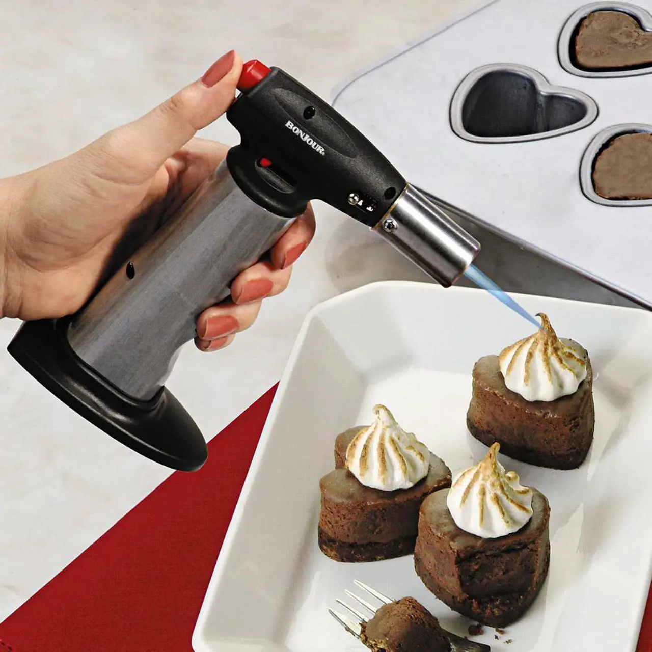 BonJour Chef's Tools Professional Culinary / Crème Brûlée Torch - Thumbnail 4