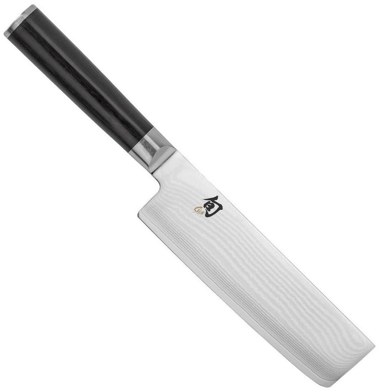 Alt view image 7 of 15 - Shun 6.5-in. Classic Nakiri Vegetable Knife