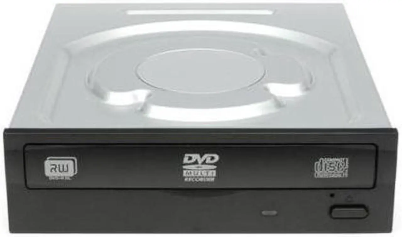 Main image of Lite-On IHAS124-04 Black 24X dvd burner writer Sata drive for PC & Duplicator