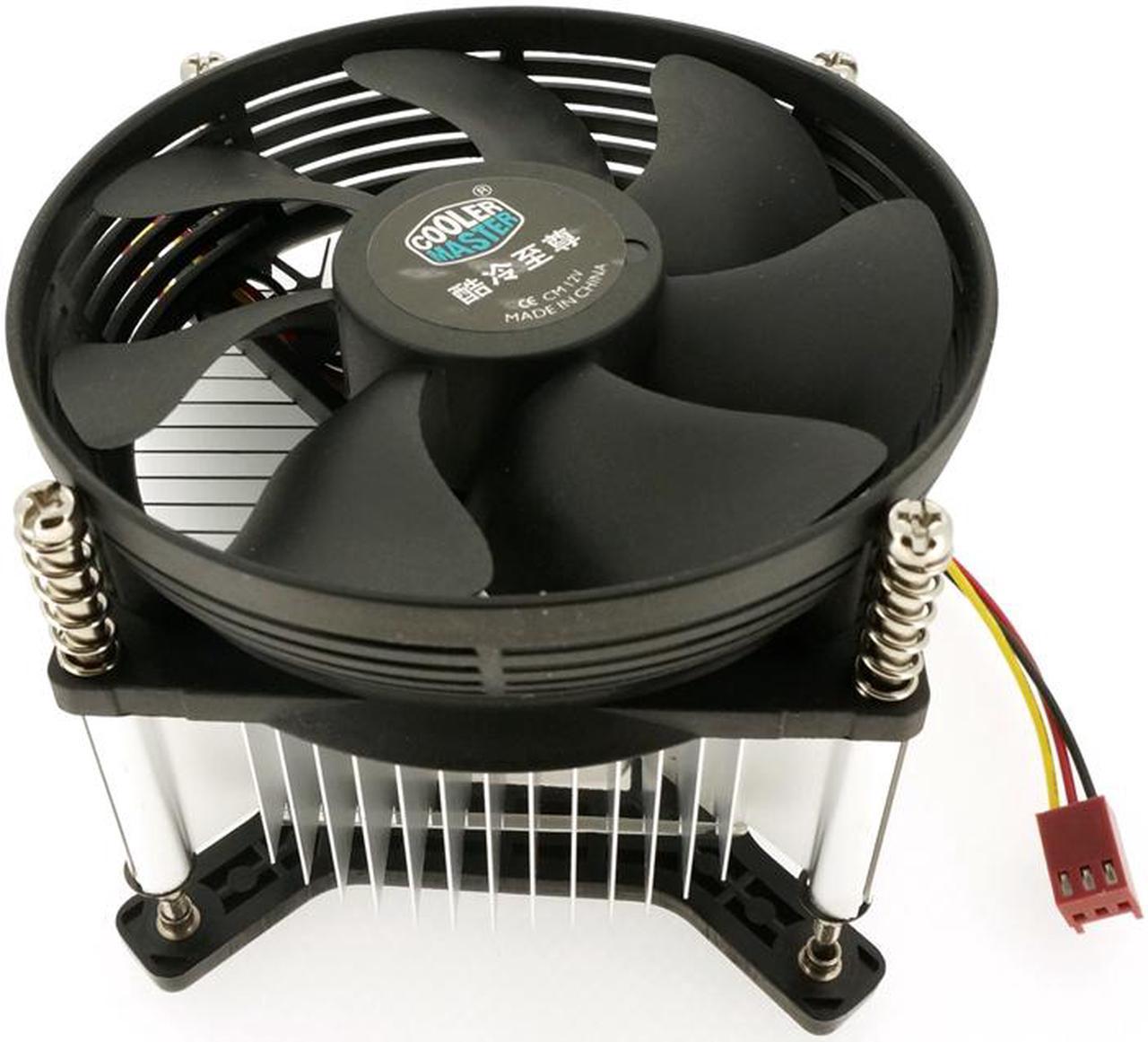 Cooler Master A93 CPU Cooler - 95mm Cooling fan & Aluminum Heatsink - For Intel CPU Socket LGA775