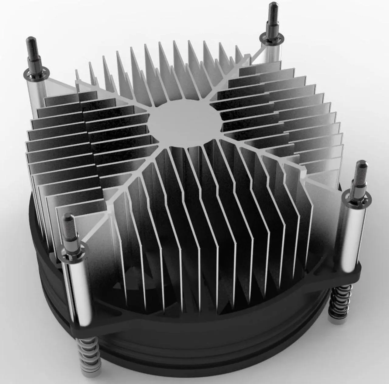 Alt view image 2 of 10 - Cooler Master i30 CPU Cooler - 92mm Low Noise Cooling Fan & Heatsink - For Intel Socket LGA 1150 / 1151 / 1155 / 1156