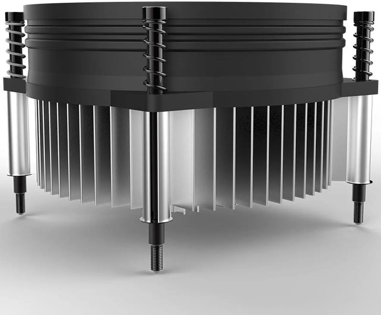 Alt view image 4 of 10 - Cooler Master i30 CPU Cooler - 92mm Low Noise Cooling Fan & Heatsink - For Intel Socket LGA 1150 / 1151 / 1155 / 1156