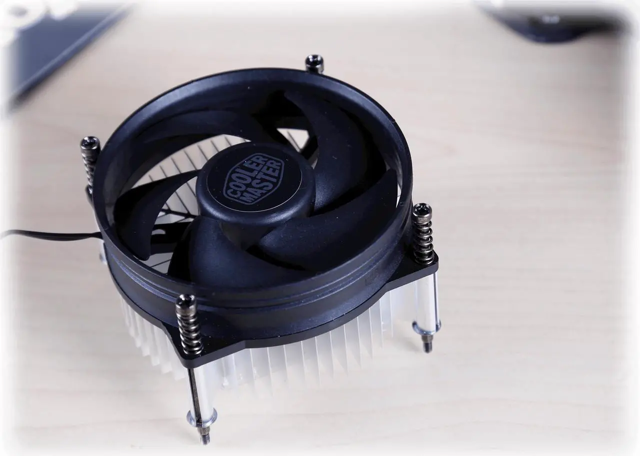 Alt view image 7 of 10 - Cooler Master i30 CPU Cooler - 92mm Low Noise Cooling Fan & Heatsink - For Intel Socket LGA 1150 / 1151 / 1155 / 1156