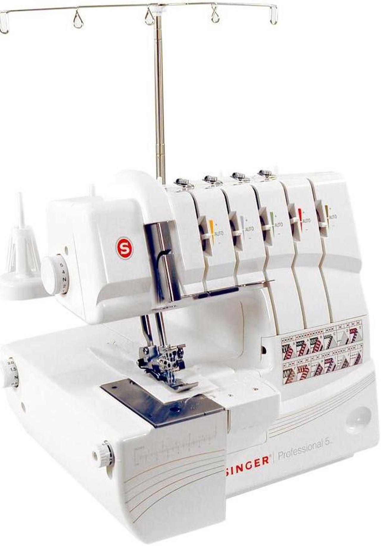 Alt view image 7 of 13 - Singer Professional 5 Serger 14T968DC Electric Sewing Machine - Portable