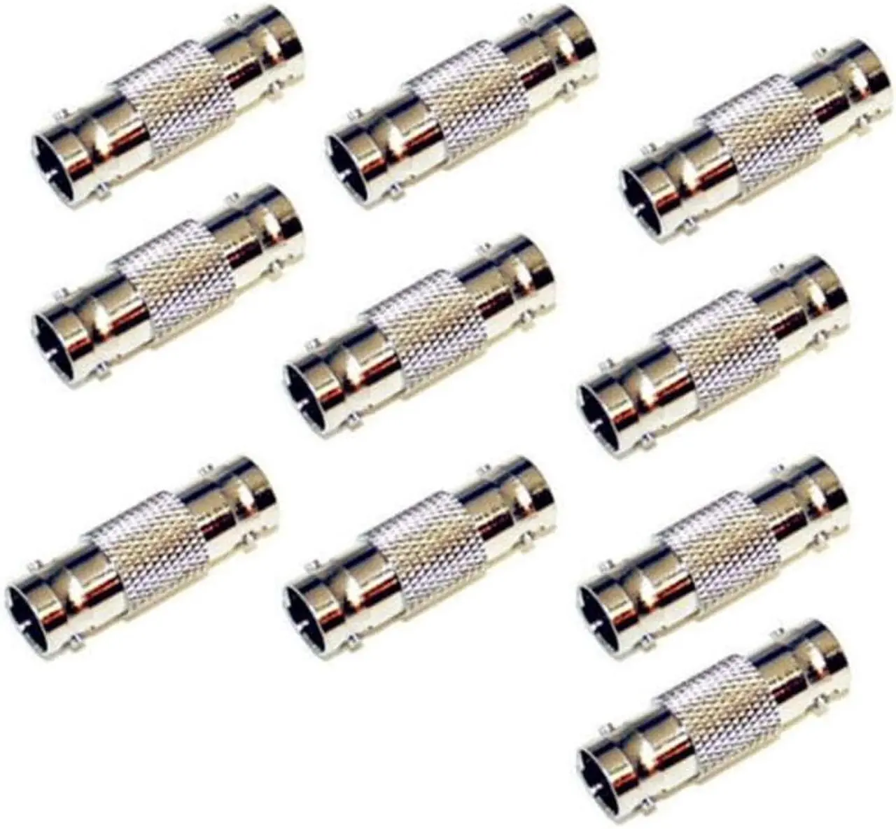 Alt view image 2 of 4 - 10 Pack Lot -BNC Female Coax Cable Coupler Adapter Connector for CCTV RG59 RG60 US STOCK