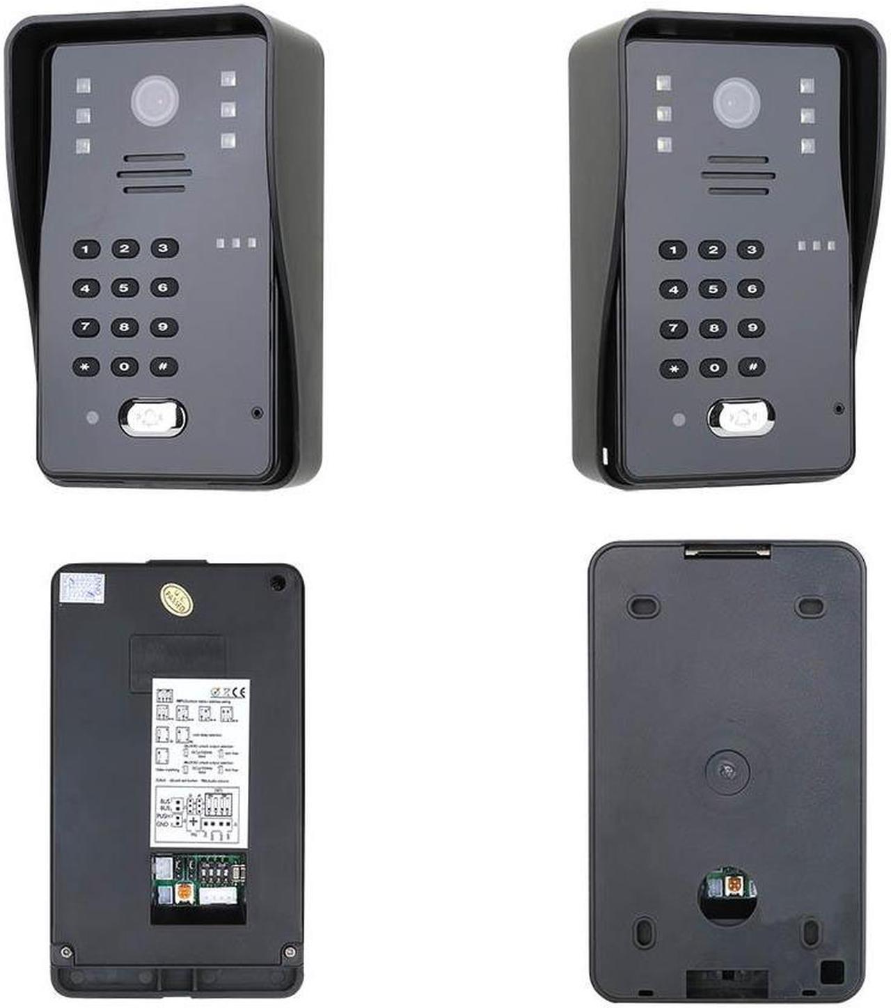 Alt view image 2 of 7 - Wireless Wifi 7 Inch Doorbell BUS 2 Wire RFID Video Door Phone Intercom systems Support Remote APP home Access Control System 1 Monitor + 1 Camera