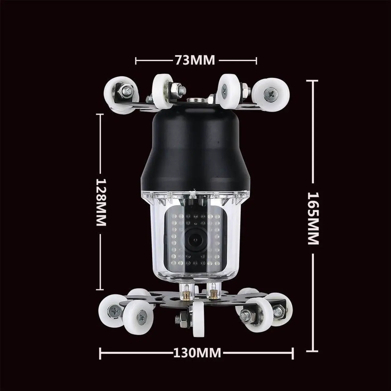 Alt view image 5 of 7 - Wifi Sewer Drain Pipe Pipeline Inspection Industrial Endoscope 360° Rotating Camera 10" Screen + battery home Blocked draining plumbing Industrial Endoscope Waterproof IP68, Cable length 30m/98ft