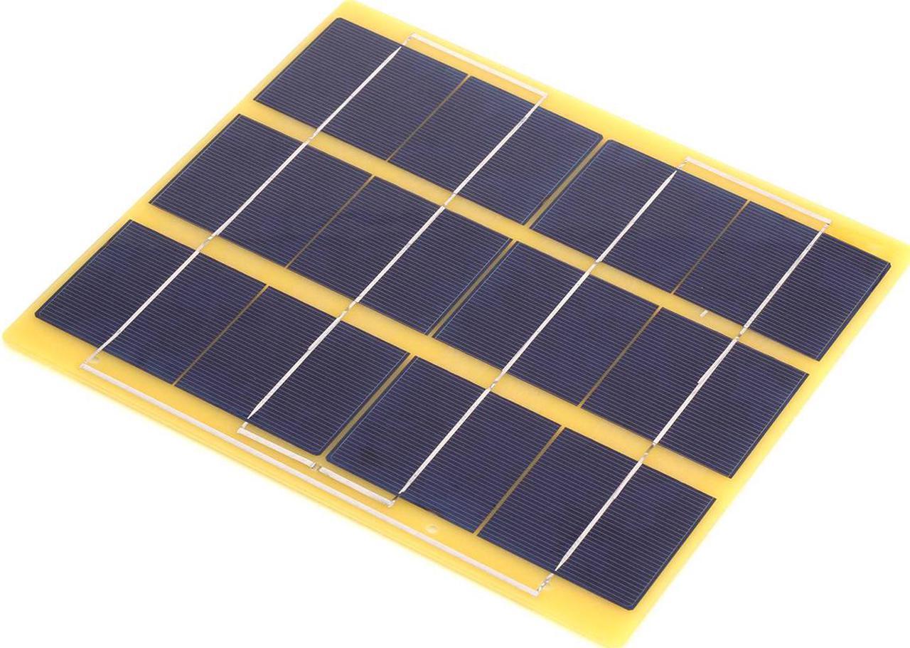 Alt view image 4 of 4 - 6W 5V 830mA Sunpower Solar Panel Glass Fiber Module Charger Solar Cell