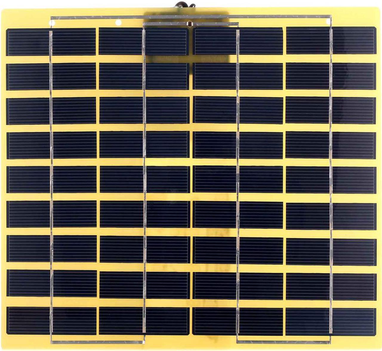 Alt view image 2 of 7 - 5W 18V 270mA Polycrystalline Solar Panel Solar Cell For 12V Car Battery Charger