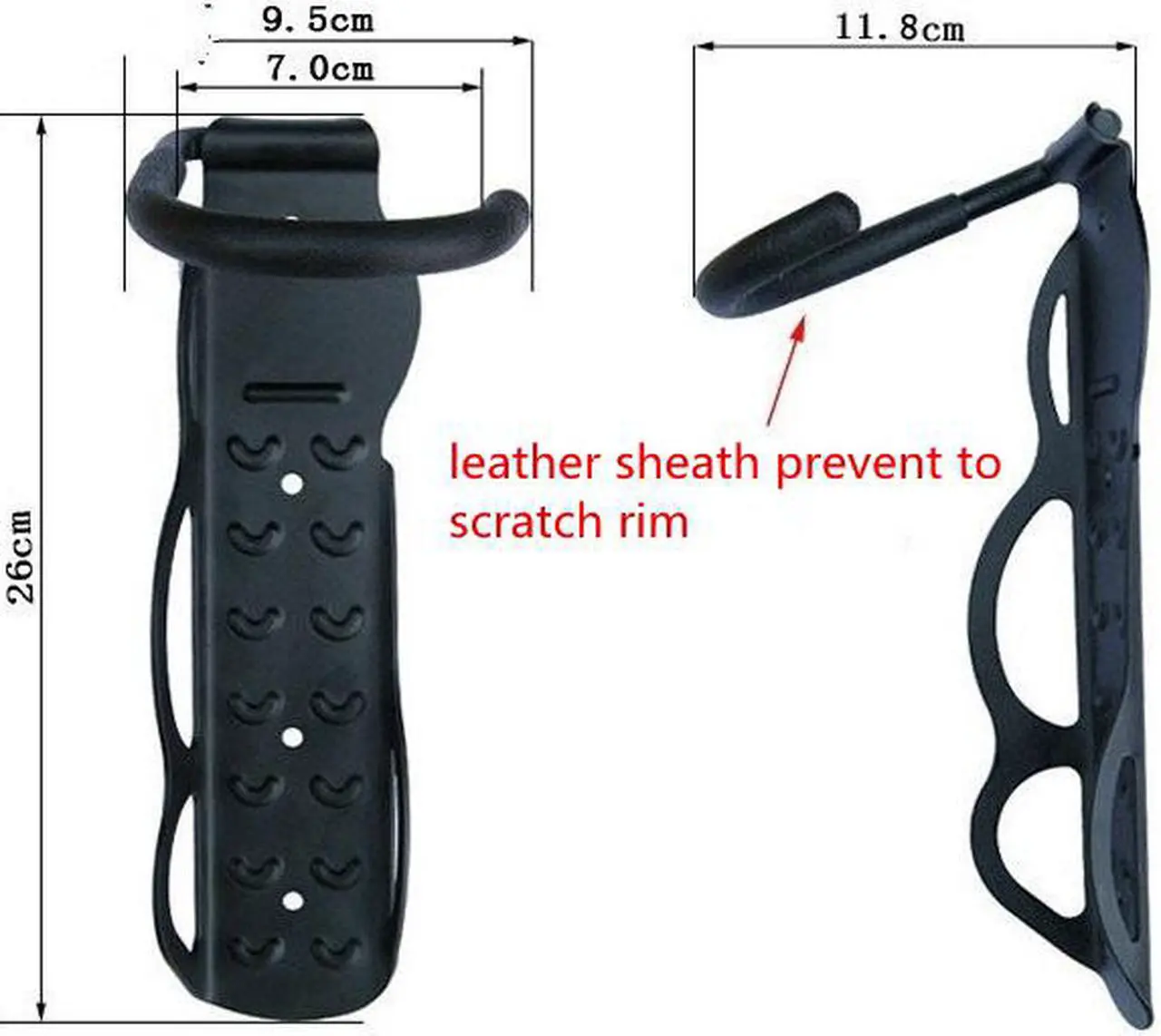 Alt view image 2 of 4 - Cycling Bicycle Storage Wall Ceiling Mounted Hook Rack Holder Hanger