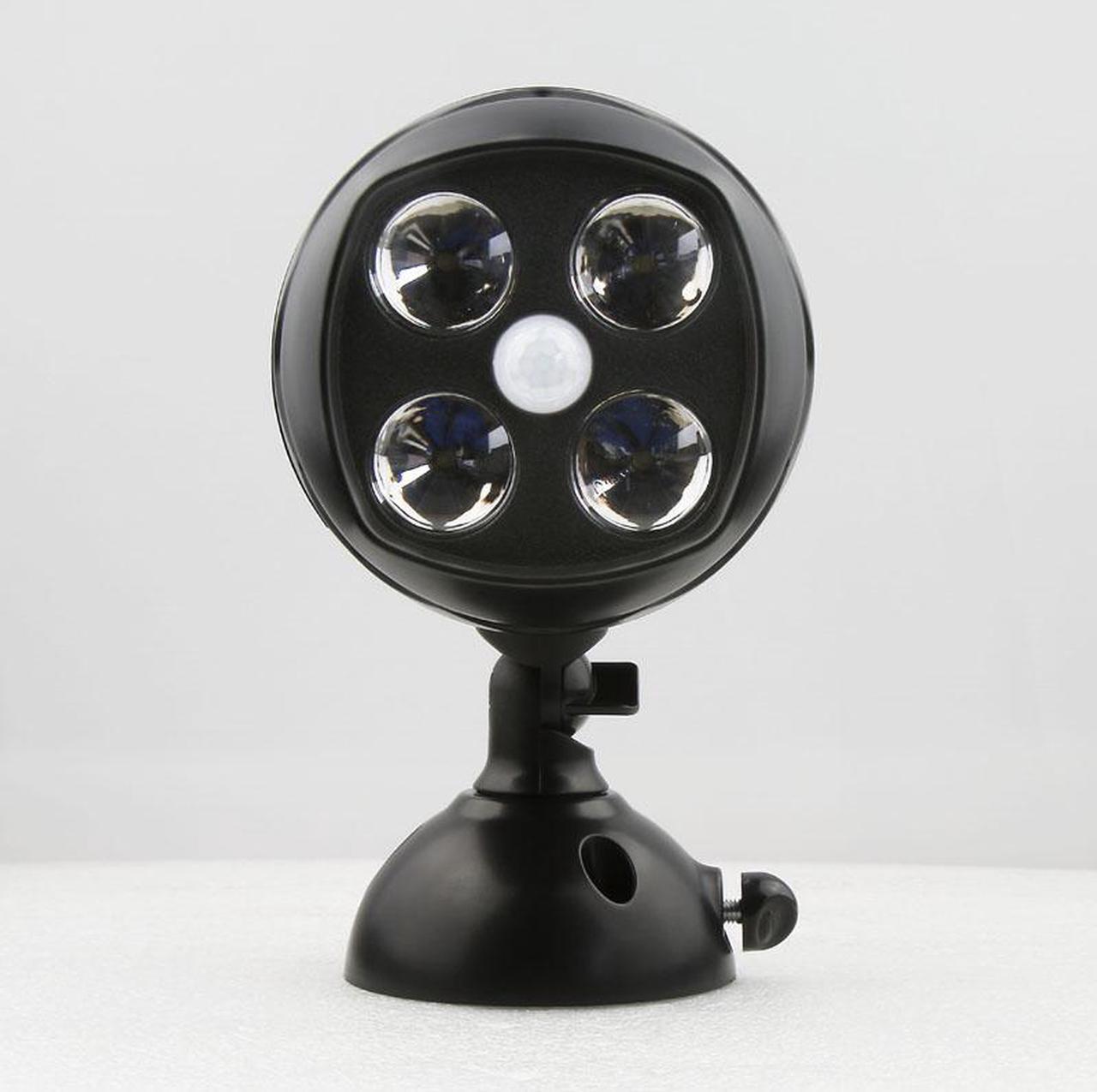 Alt view image 2 of 7 - LED Solar Power PIR Motion Sensor LED Wall Light Outdoor Fence Garden Yard Lamp