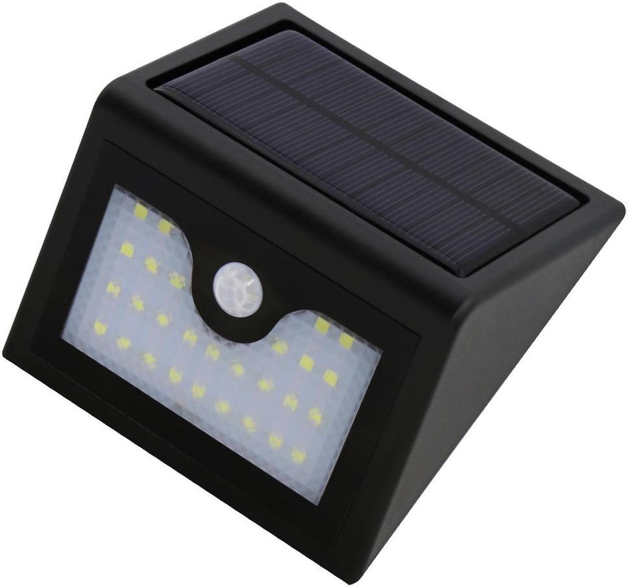 Alt view image 5 of 7 - 28 LED PIR Human Motion Sensor Solar Light Home Garden Wall Security Lamp