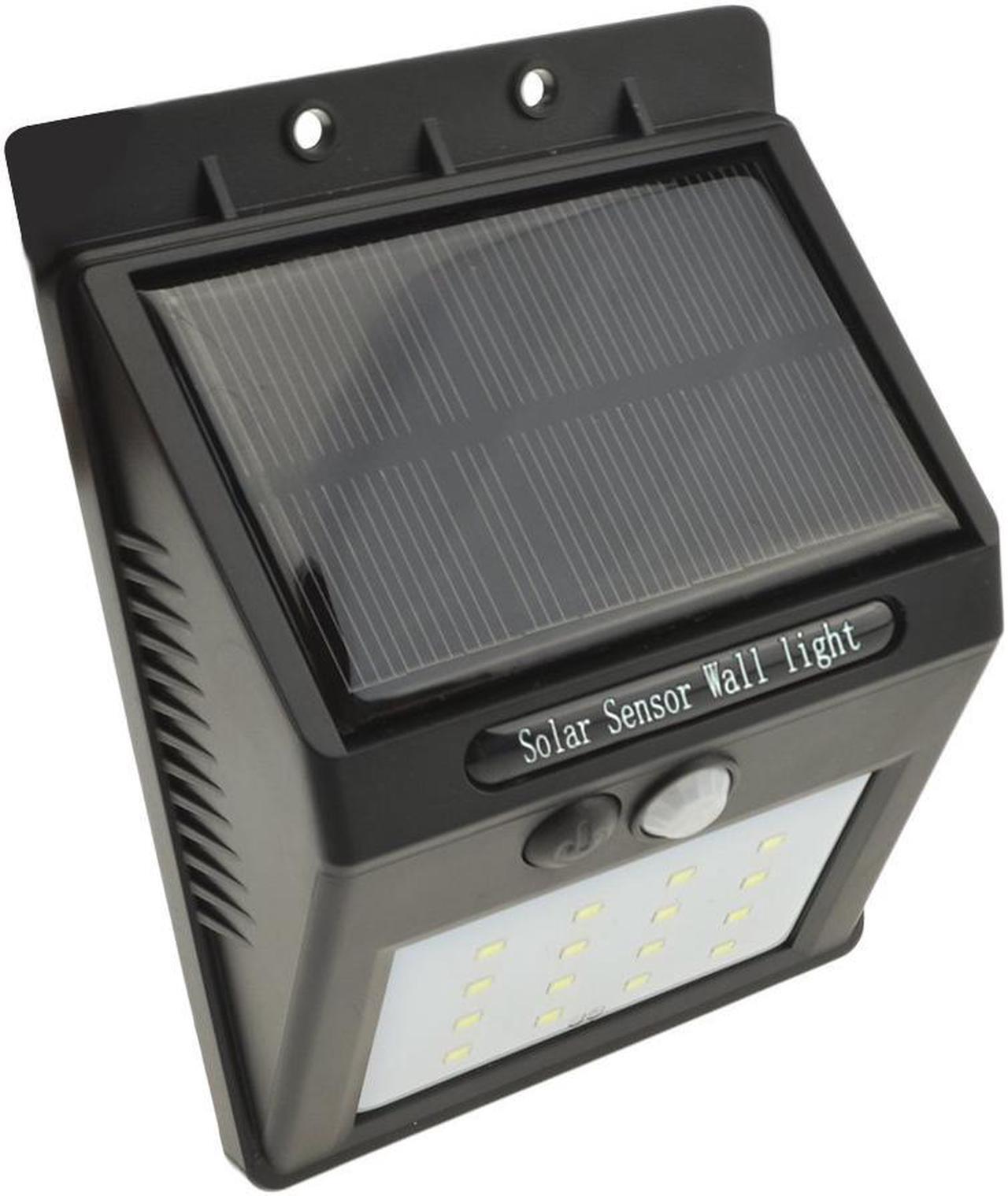 Alt view image 2 of 6 - 16 LED Solar Power Lamp PIR Human Motion Sensor Outdoor Garden Path Spot Light