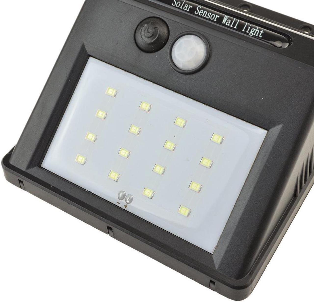 Alt view image 5 of 6 - 16 LED Solar Power Lamp PIR Human Motion Sensor Outdoor Garden Path Spot Light