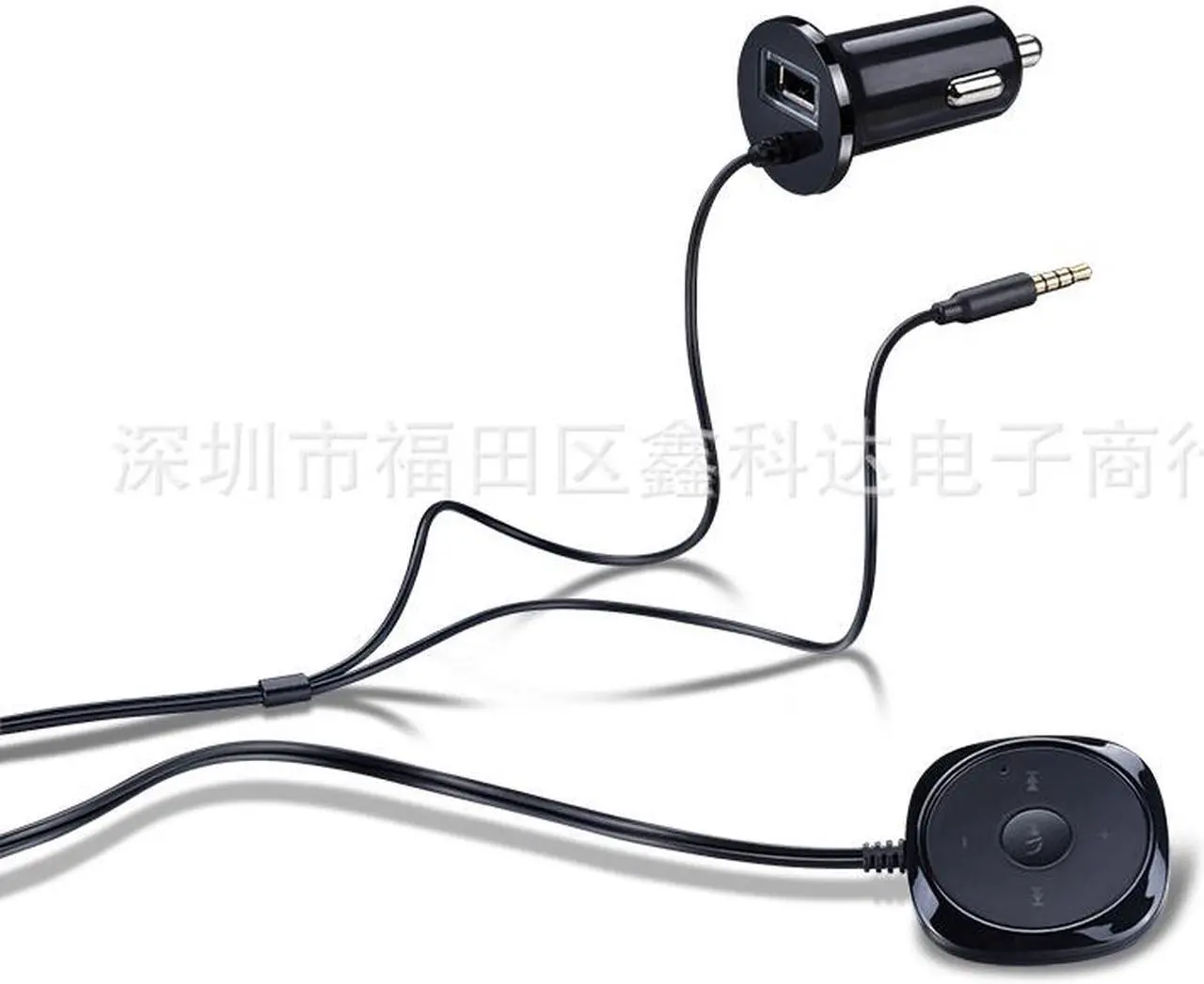 Alt view image 2 of 4 - BC20 Bluetooth Handsfree Car Kit Car Bluetooth Audio Receiver