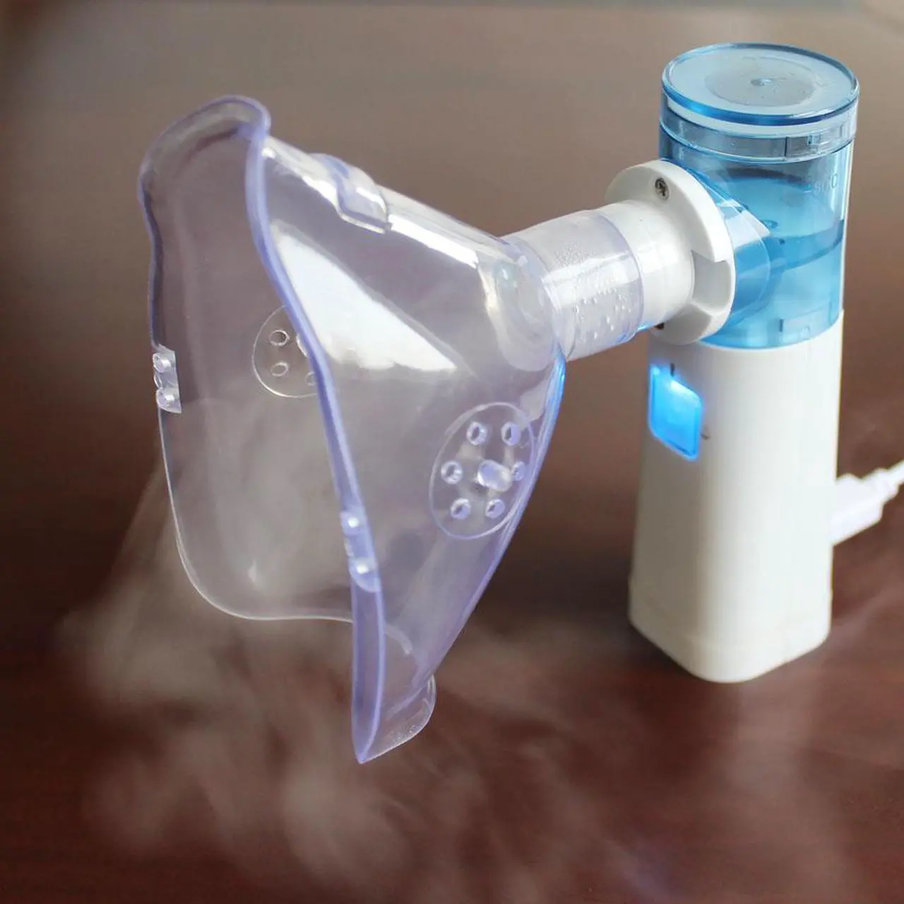 Alt view image 4 of 6 - Mini Portable Nebulizer Atomizer Asthma Machine For Children Adult Home Medical