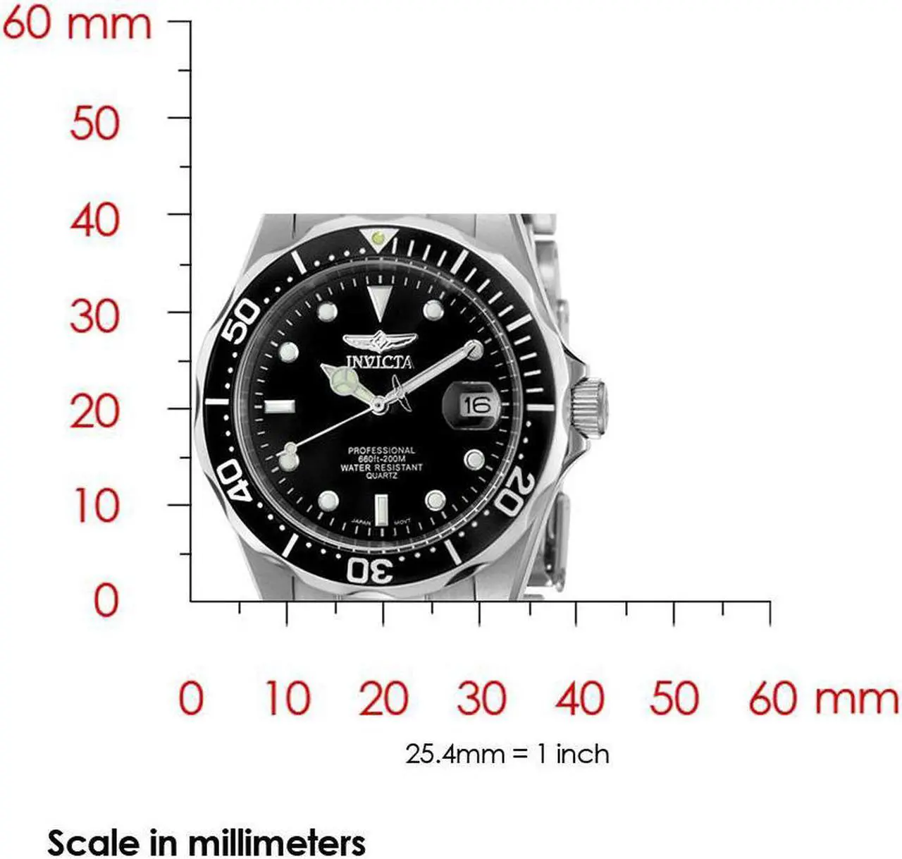 Alt view image 8 of 10 - Invicta Pro Diver 8932 Stainless Steel Watch