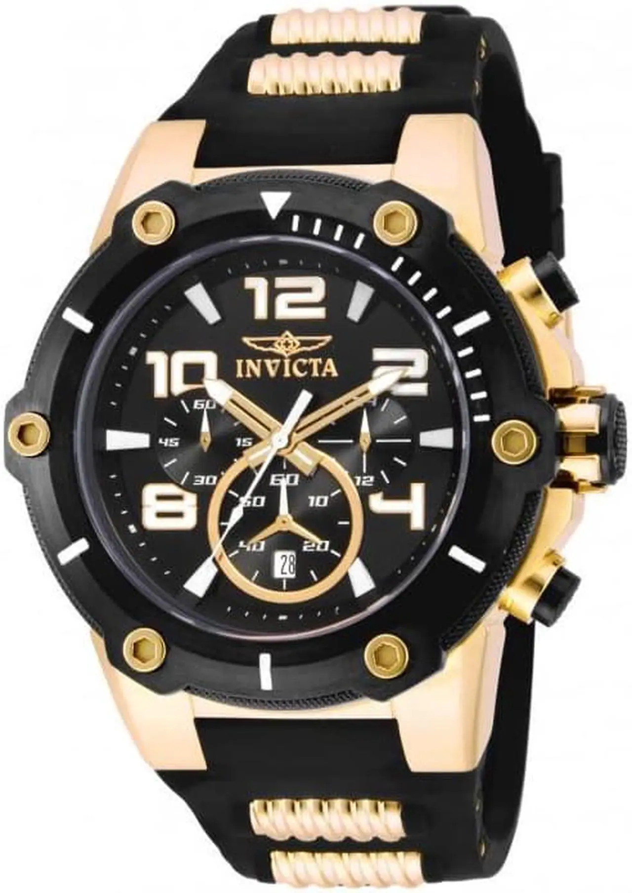 Alt view image 11 of 14 - Invicta  Speedway 17200  Stainless Steel, Polyurethane Chronograph  Watch