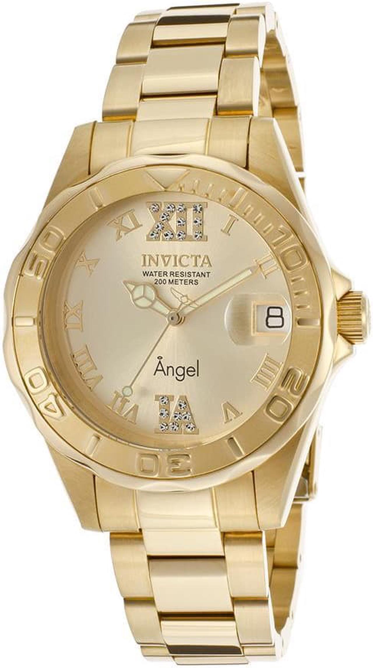 Alt view image 10 of 13 - Invicta  Angel 14397  Stainless Steel  Watch