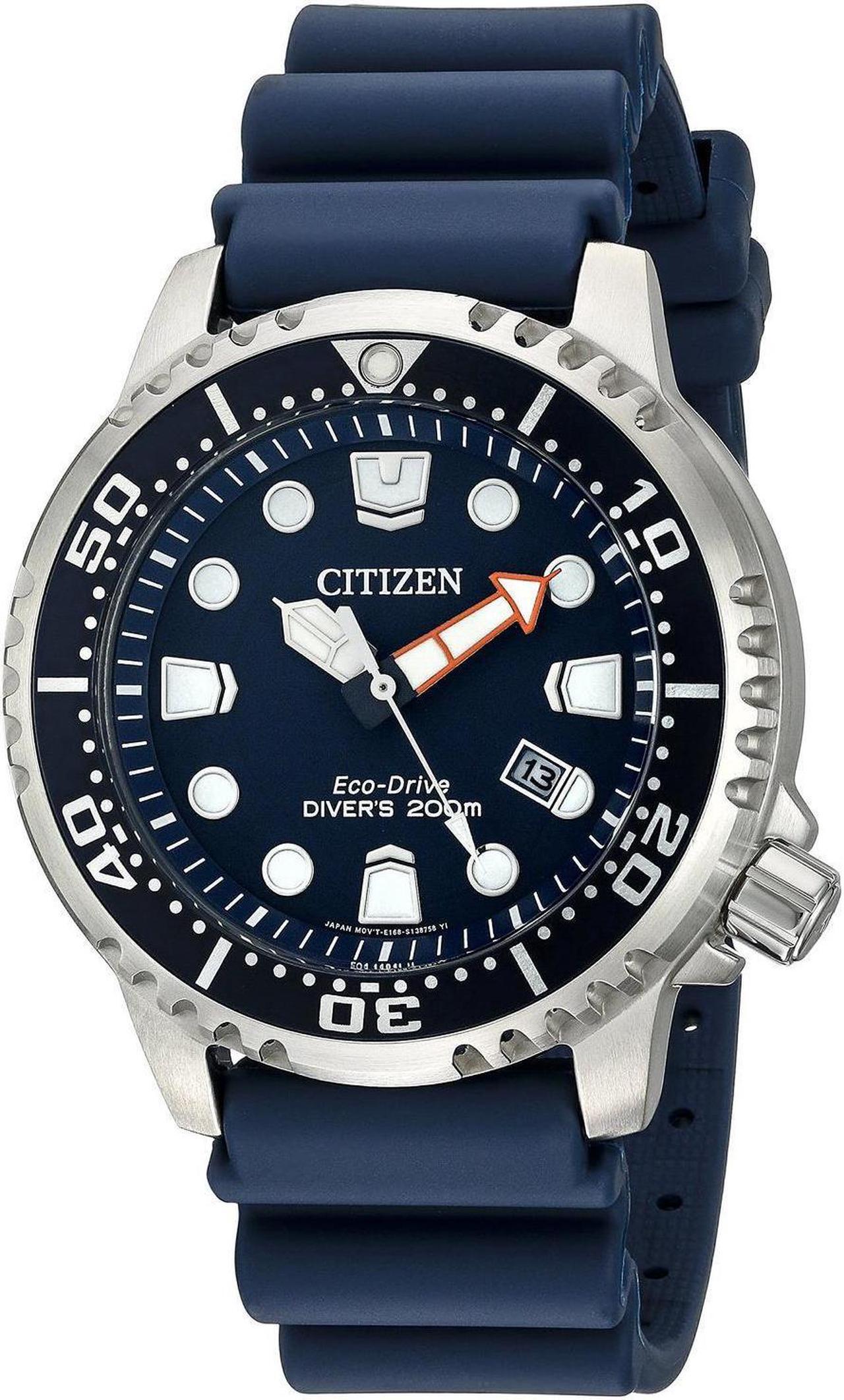Alt view image 4 of 20 - Men's Citizen Eco-Drive Promaster Professional Diver Watch BN0151-09L