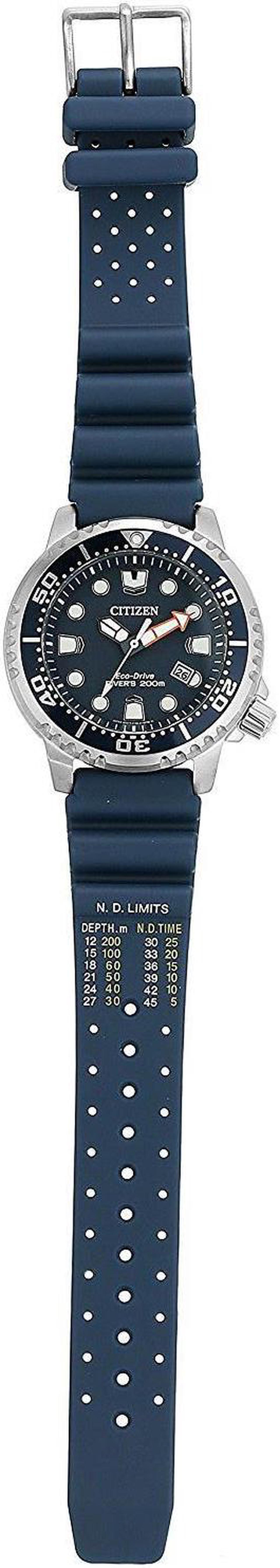 Alt view image 5 of 20 - Men's Citizen Eco-Drive Promaster Professional Diver Watch BN0151-09L