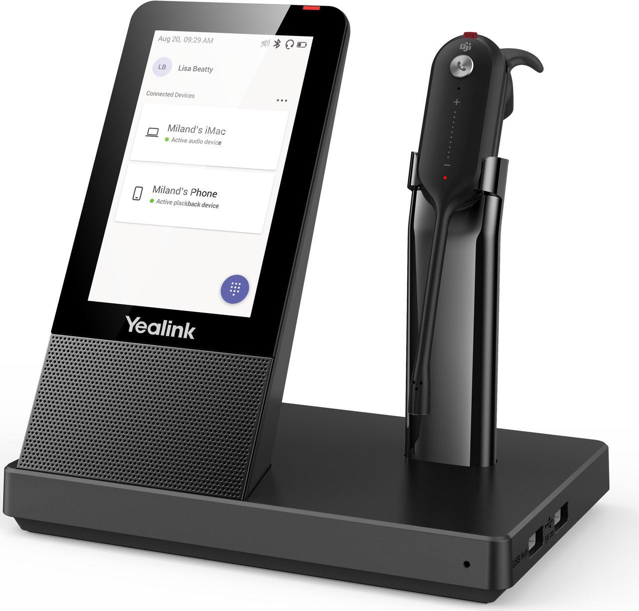 Alt view image 2 of 7 - Yealink WH67 Wireless Teams Headset