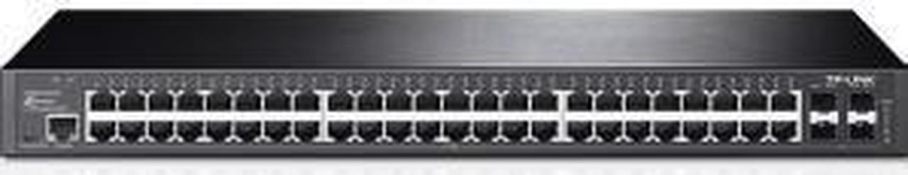 TP-Link JetStream 48-Port Gigabit L2 Managed Switch with 4 SFP Slots TLSG3452