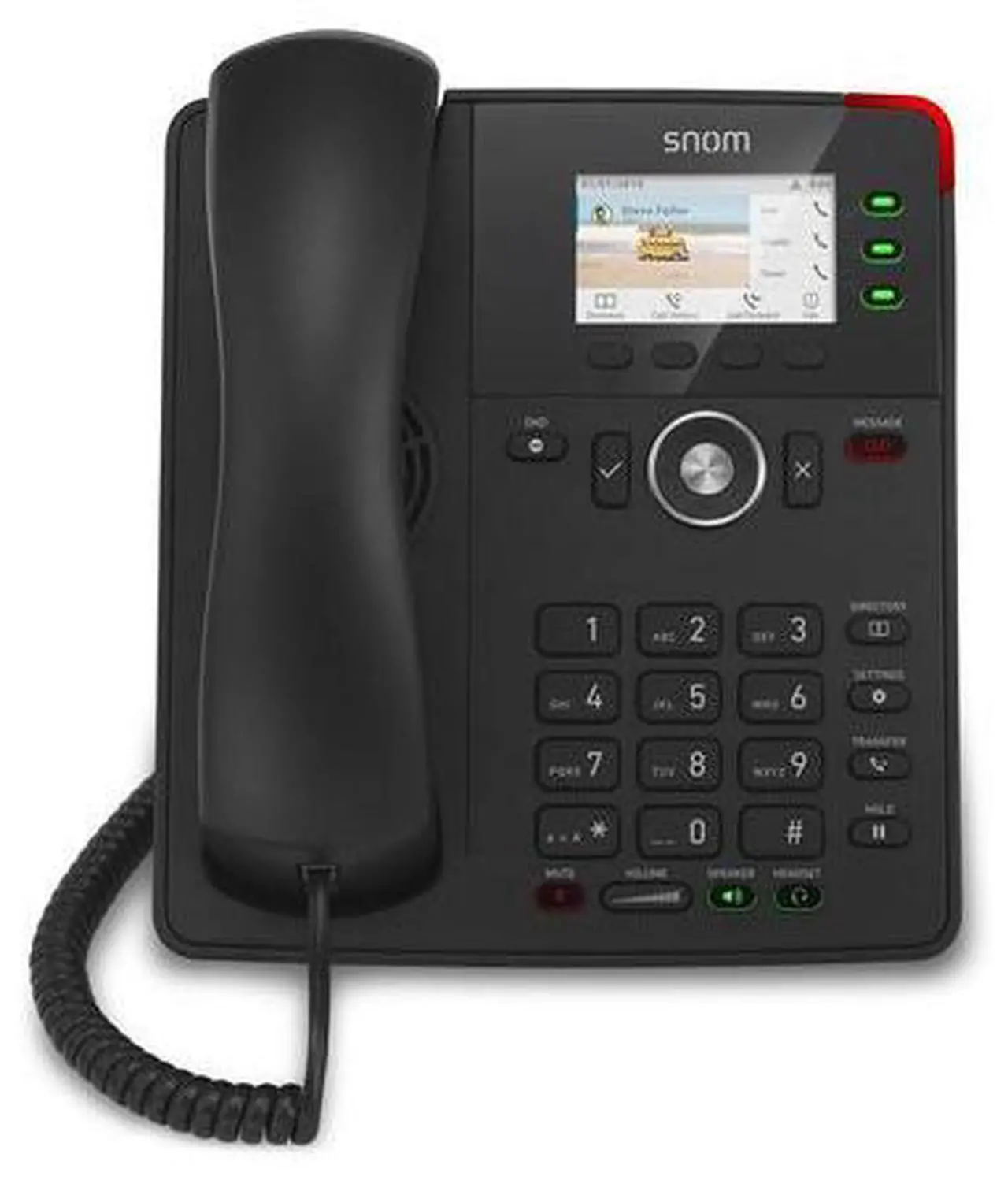 Alt view image 11 of 12 - snom d717 sip phone