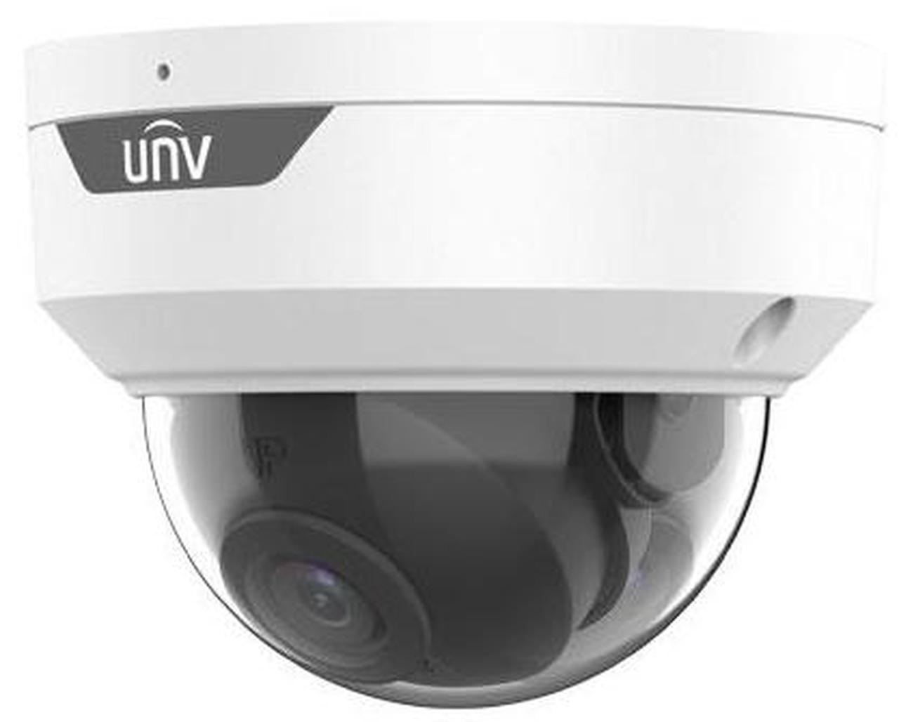 Alt view image 3 of 3 - Uniview UNV 8MP LightHunter WDR Network IR Fixed Dome(2.8mm,Premier Protection,PoE,Metal,30m IR) IPC328SB-ADF28K-I0