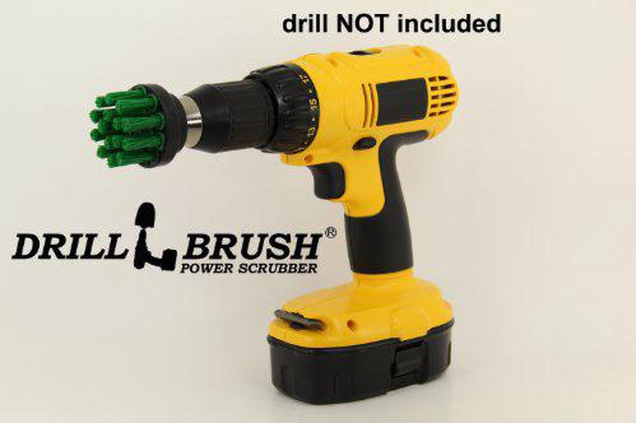 Main image of Small Diameter All Purpose Power Scrub and Cleaning Brush Automotive Home Garage and Boat Cleaning
