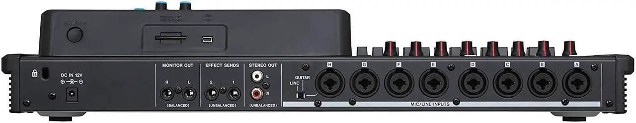 Alt view image 5 of 20 - Tascam DP-32SD 32-Track Digital Portastudio