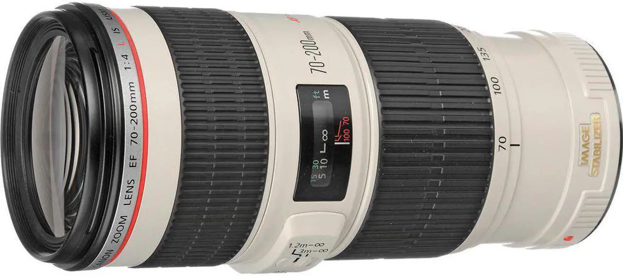 Alt view image 2 of 4 - Canon EF 70-200mm f/4L IS USM Lens International Version (No Warranty) Professional Accessory Combo
