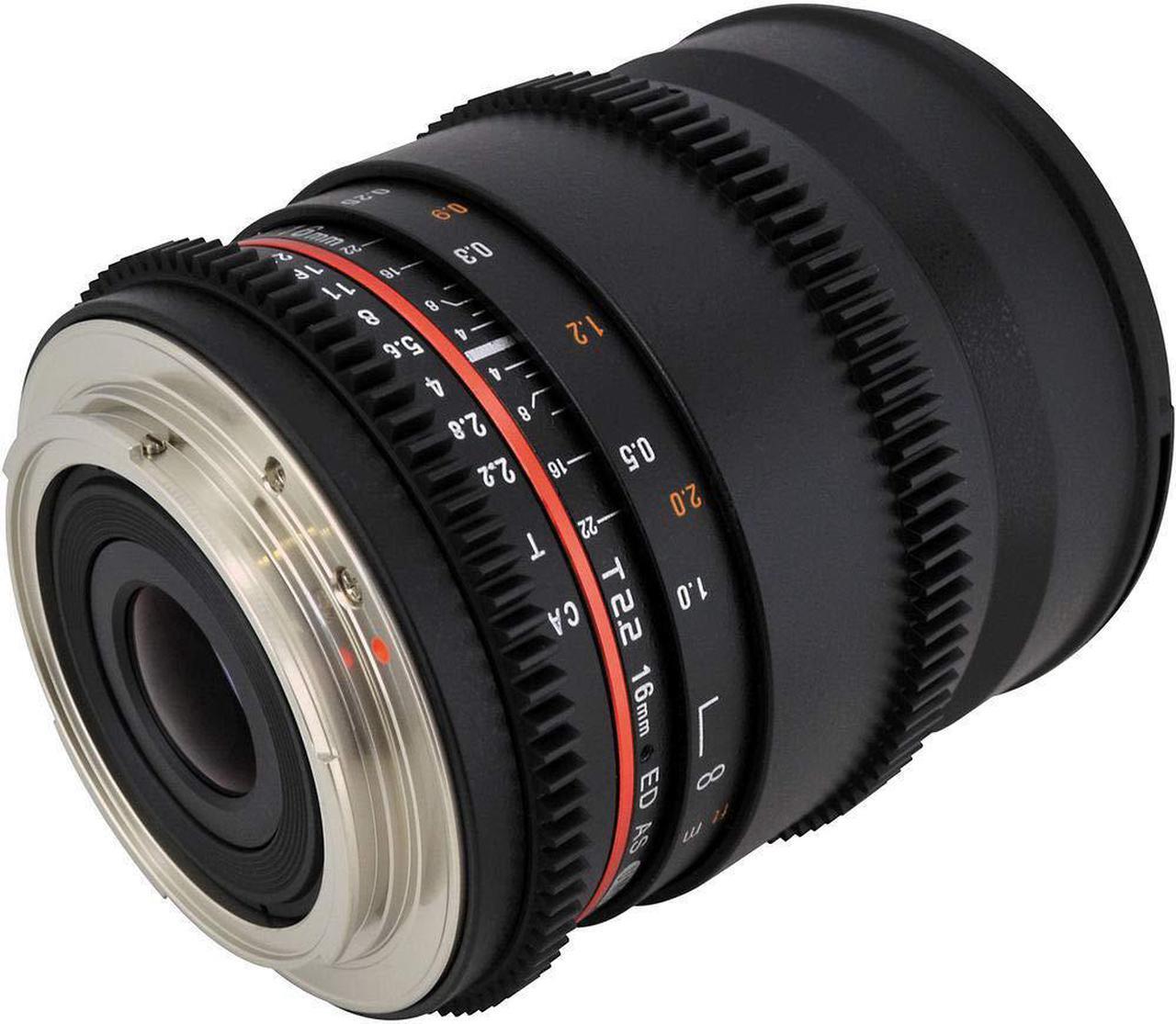 Alt view image 2 of 4 - ROKINON 16MM T/2.2 Wide Sony NEX + Deluxe Lens Cleaning Kit Bundle