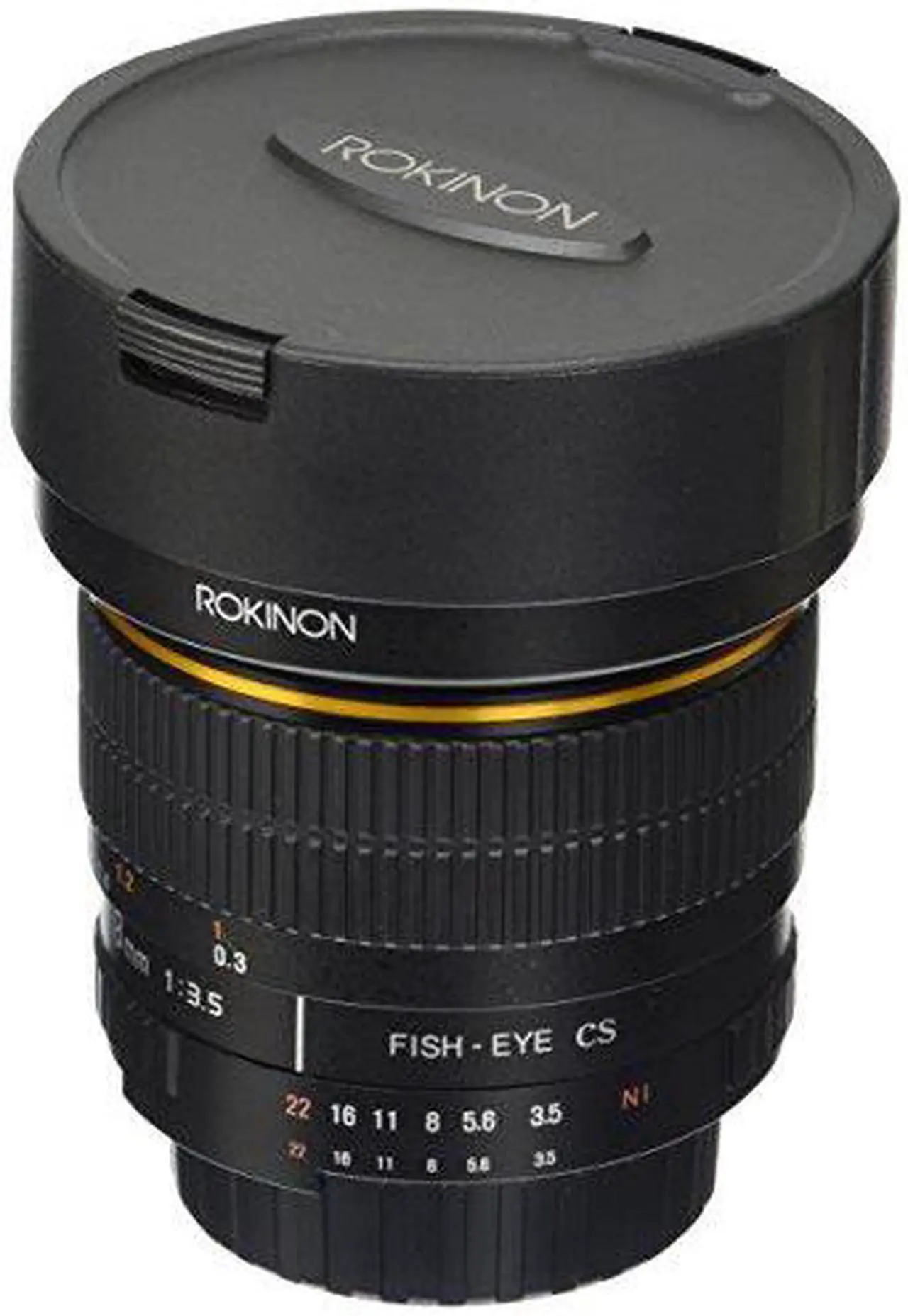 Alt view image 9 of 13 - Rokinon FE8M-N 8mm F3.5 Fisheye Fixed Lens for Nikon (Black)