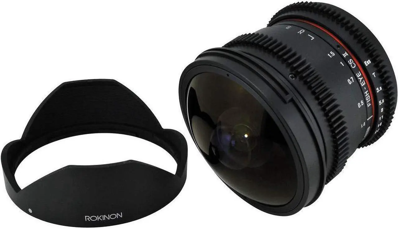 Alt view image 2 of 4 - ROKINON 8MM T/3.8 CINE HD Sony inchE inch + Deluxe Lens Cleaning Kit