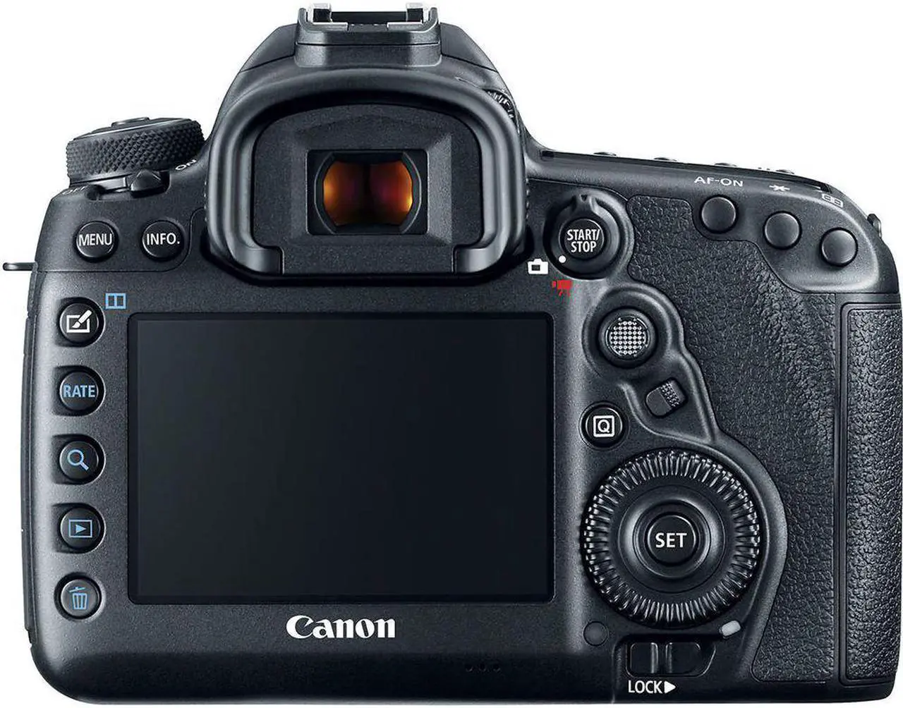 Alt view image 4 of 5 - Canon EOS 5D Mark IV DSLR Camera with 50mm f/1.8 STM Lens + Tripod + Wireless Remote + UV Protection Filter + Case + Wrist Strap + Card Reader - Intl Model