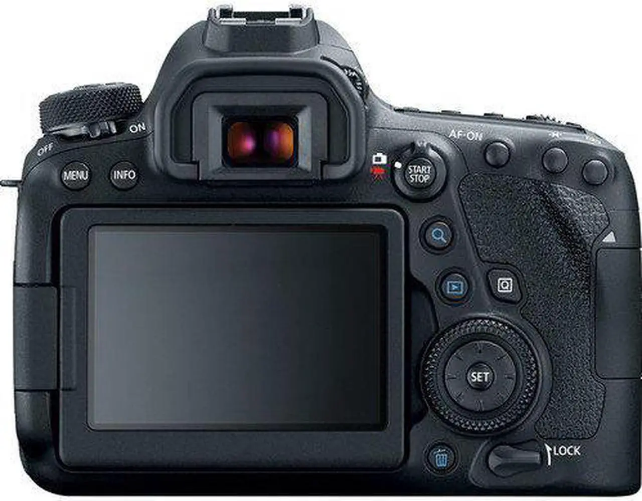 Alt view image 2 of 4 - Canon EOS 6D Mark II DSLR Camera (Intl Model) (1897C002) W/ Bag, Extra Battery, LED Light, Mic, Filters and More - Advanced Bundle